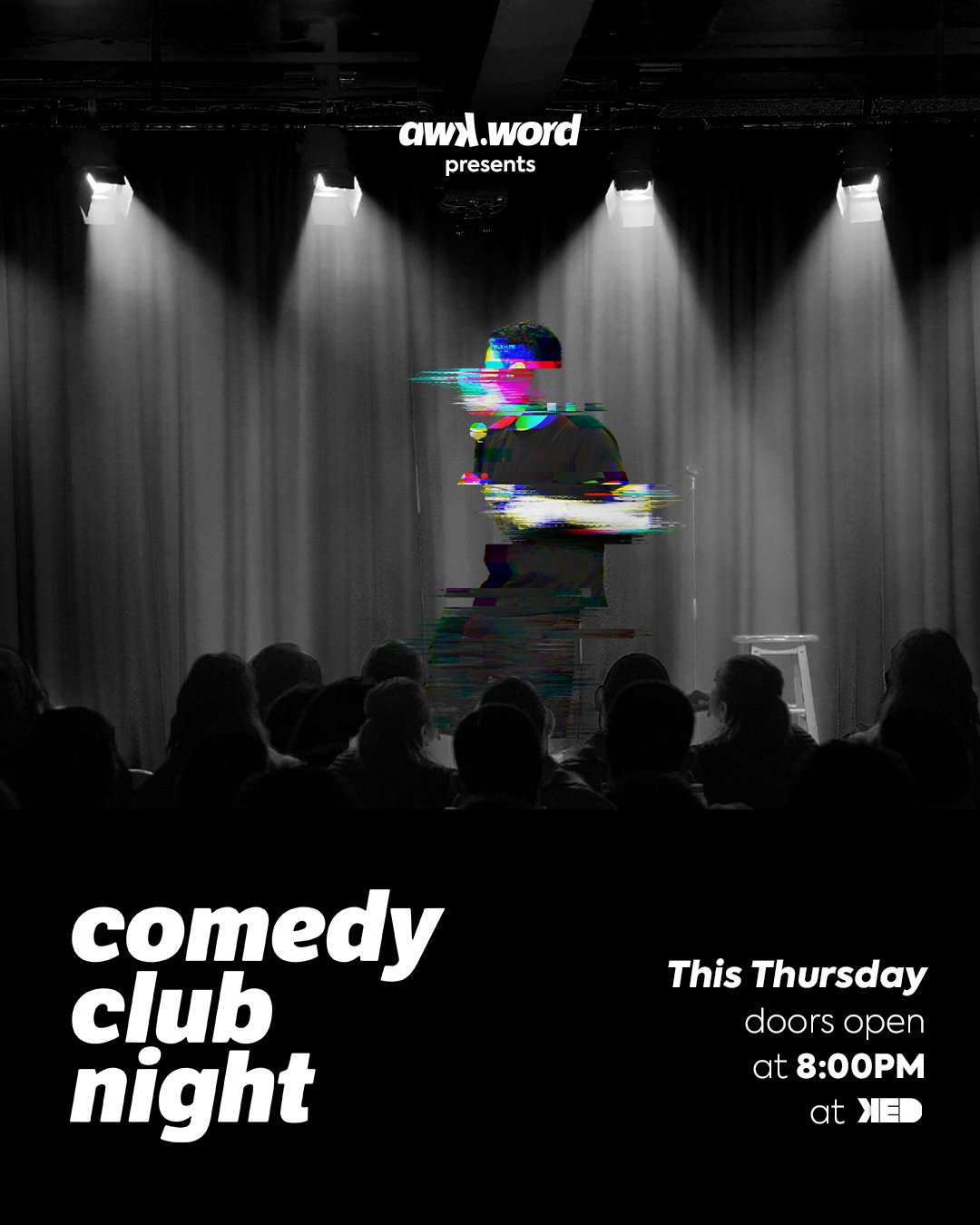 comedy club night